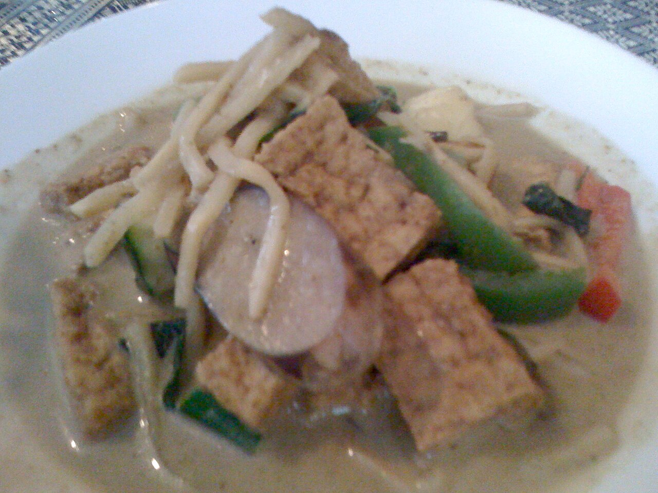 Thai Green Curry with Tofu